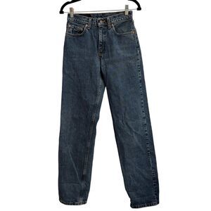 Levi’s Women’s 560 Loose Fit Straight Leg Jeans 5 MED Made USA Vintage Wash Y2K